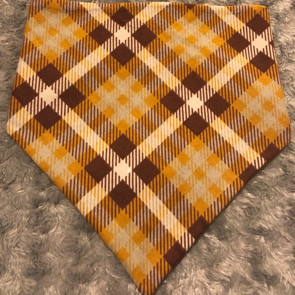 Dog  Bandana Scarf  Backing Size M